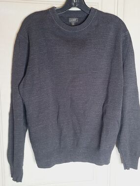 J. Crew Men's Crewneck Sweater in Navy